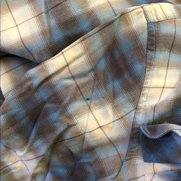 Vintage Ralph Lauren plaid tartan pocket relaxed flannel long sleeve button down - Picture 8 of 9